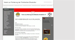 Desktop Screenshot of braukultur-franken.de
